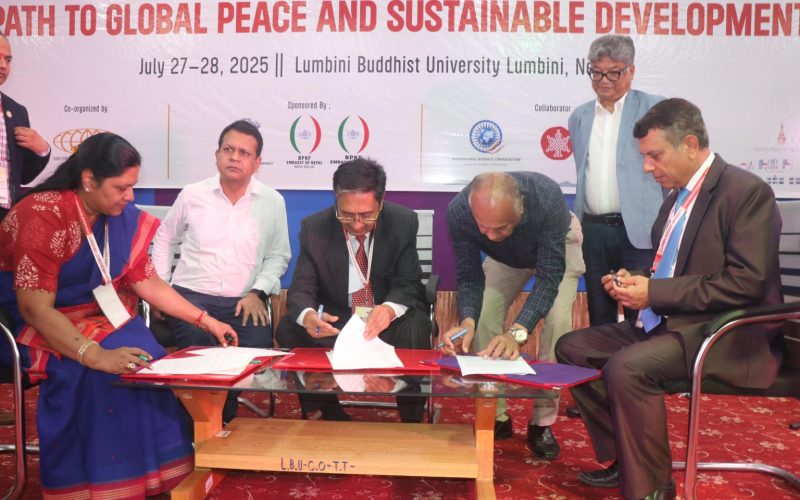 International Conference in Lumbini Concludes with 15-Point Declaration on “Buddhist Education and Diplomacy for Sustainable Development”