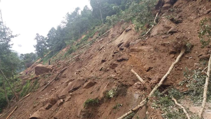 Elderly Couple Missing After Landslide Buries House in Modi Rural Municipality, Parbat