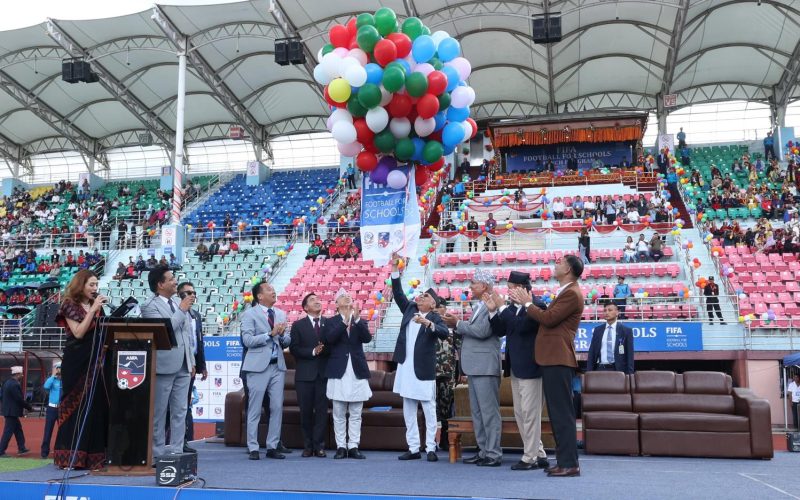 Prime Minister Oli Launches ‘FIFA Football for Schools’ Program in Nepal