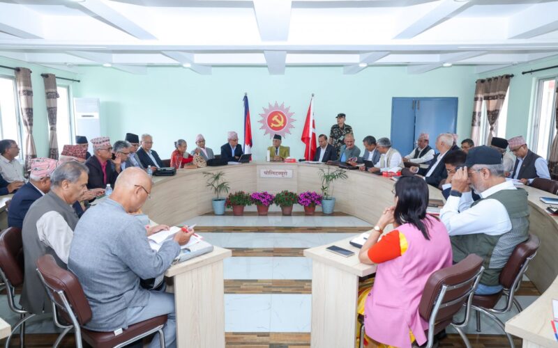 CPN-UML Politburo Meeting Begins Under PM Oli’s