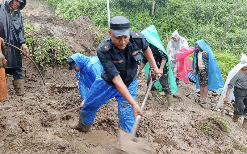 Elderly Couple Found Dead After Landslide in Parbat