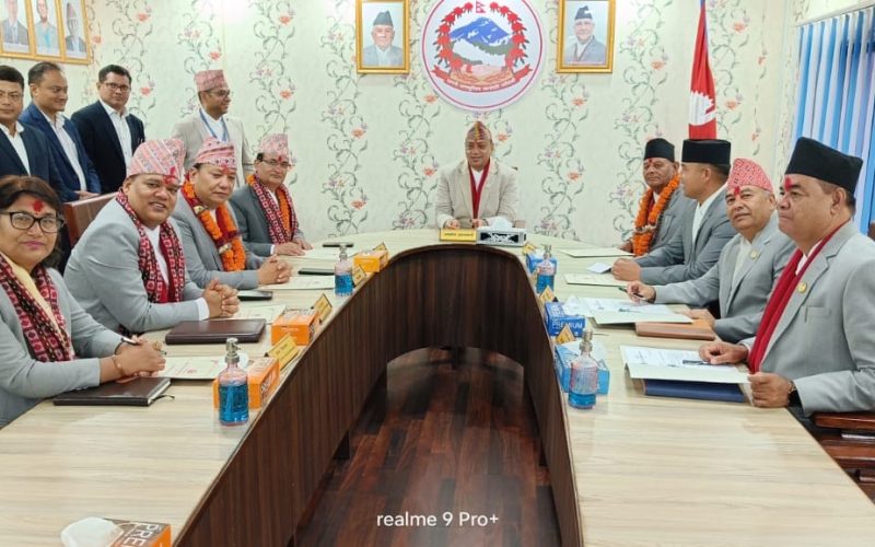 Bagmati Province Government Announces Key Decisions on Disaster Management and Support for Marginalized Communities