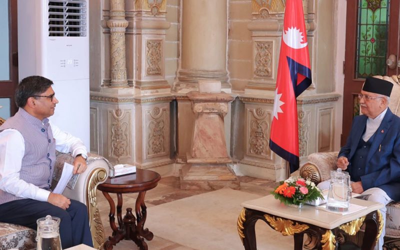 Indian Foreign Secretary Vikram Misri Arrives in Kathmandu to Extend Invitation for PM Oli’s India Visit