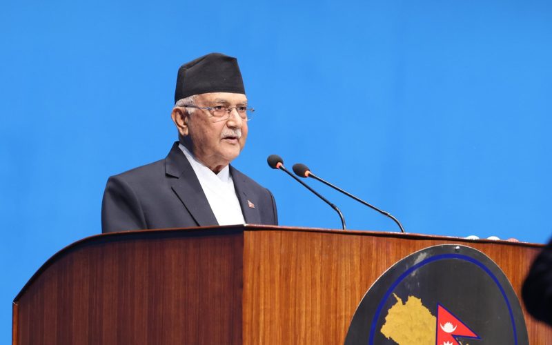 Prime Minister KP Sharma Oli to Address House of Representatives Meeting Today