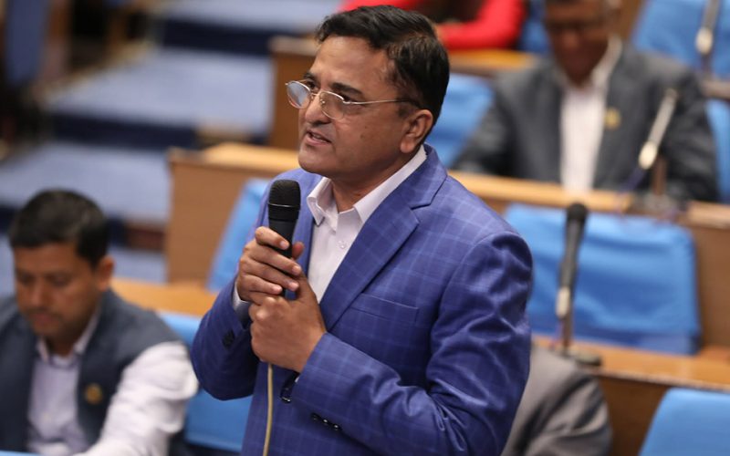 UML Leader Yogesh Bhattarai Calls for RSP Chief Rabi Lamichhane’s Removal