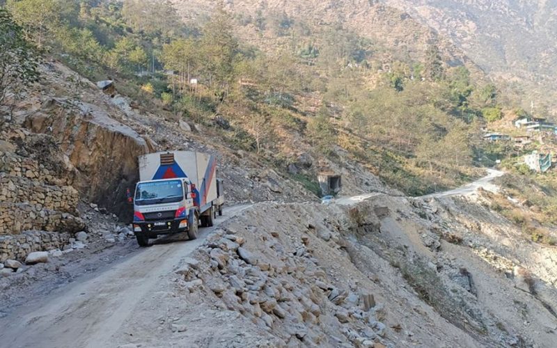 Kodari Section of Bahrabise–Kodari Highway Closed Again After Landslide