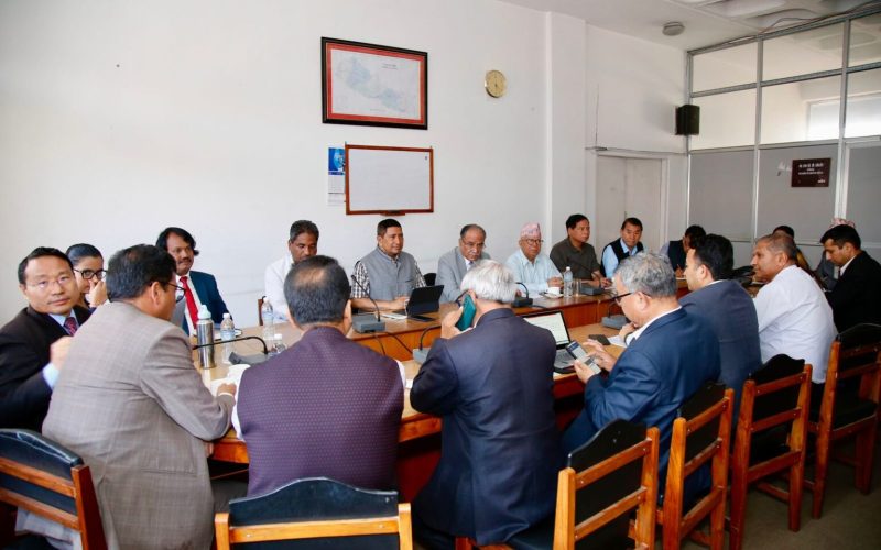 Prachanda Convenes Meeting of Leaders from Several Parliamentary Parties