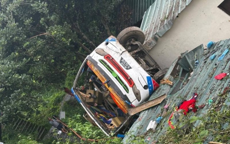 16 Injured in Bus Accident in Lahare, Uttar Gaya Rural Municipality-5