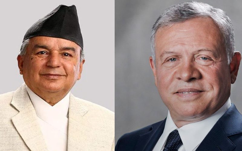 President Paudel Requests Jordan’s King Abdullah II to Facilitate Release of Nepali Hostage Bipin Joshi