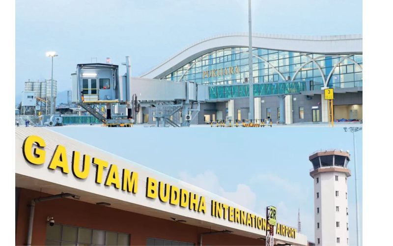 Government Announces Fee Waivers to Attract International Flights to Pokhara and Gautam Buddha International Airports