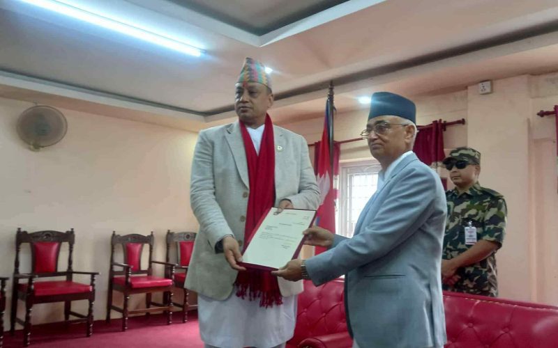 Indra Bahadur Baniya Appointed Chief Minister of Bagmati Province