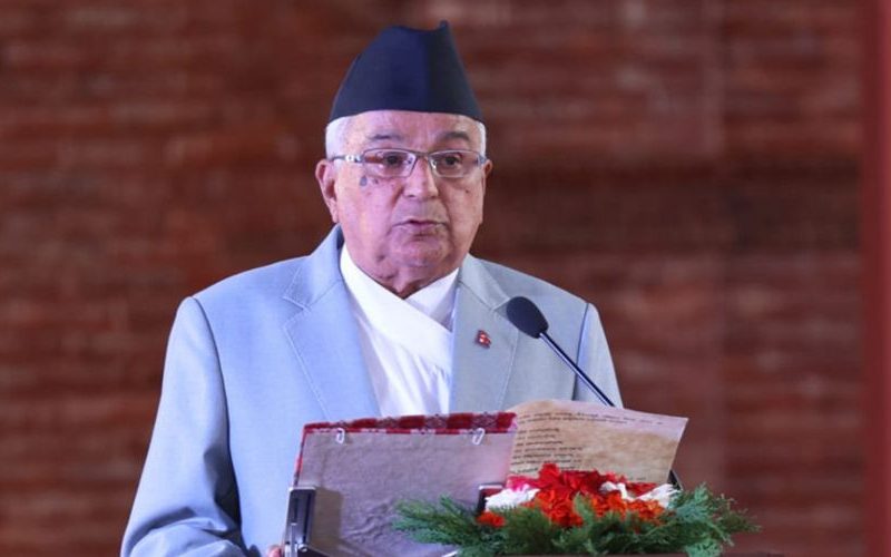 UML General Secretary Pokharel Criticizes Government Collapse Rumors, Assures Coalition Stability
