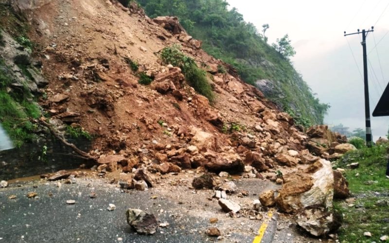 Nine Highways Blocked Nationwide Due to Incessant Rains
