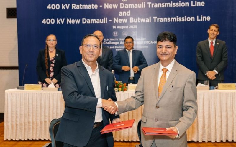 MCC Nepal Project Signs $154.4 Million Contract for Two Transmission Line Sections