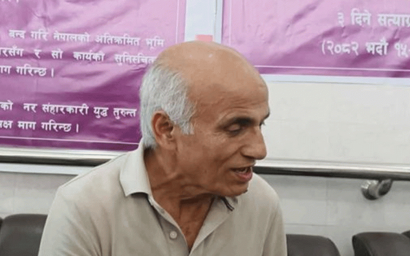 Dr. Govinda KC Begins Three-Day Satyagraha in Kailali Demanding Quality Medical Education, Equitable Health Access, and Peace