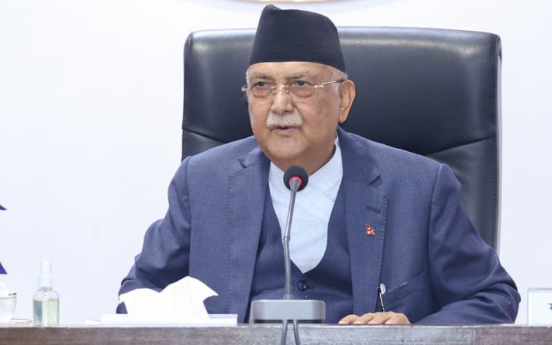 PM Oli Extends Greetings on Father’s Day