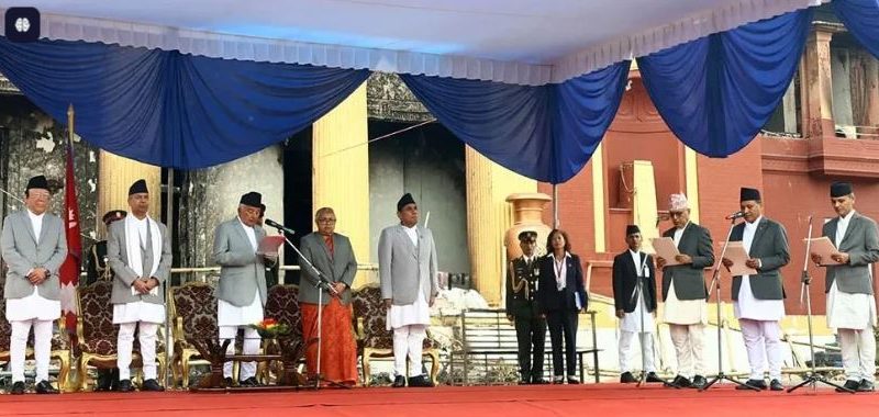 Three Newly Appointed Ministers Take Oath of Office