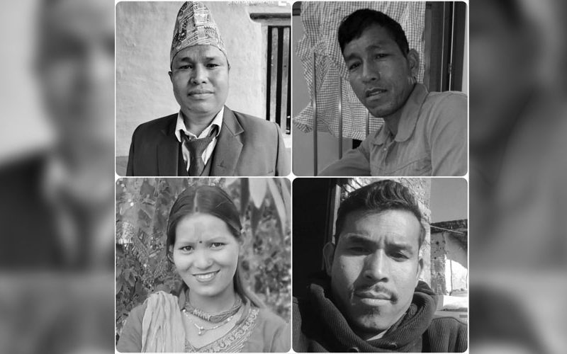 Four Nepali Migrant Workers from Salyan Killed in Road Accident in India