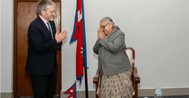 U.S. Ambassador Dean R. Thompson Calls on Newly Appointed Interim Prime Minister Sushila Karki