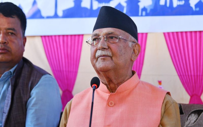 KP Sharma Oli Rejects Rumors, Says He Will Not Flee the Country