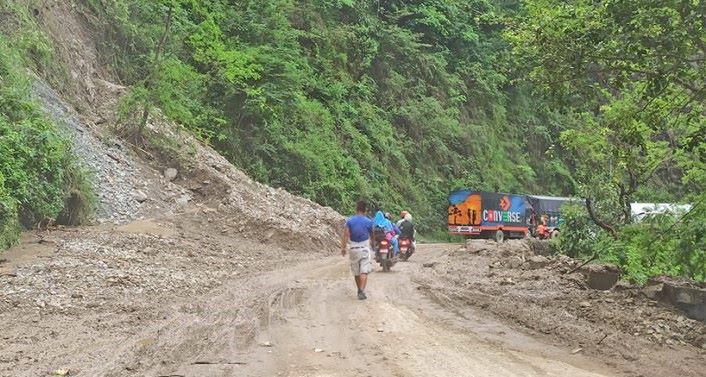 Prithvi Highway Reopens in Both Directions After Landslide Clearance