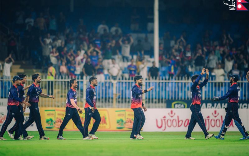 Nepal Creates History: Clinches T20I Series Win Against West Indies in Sharjah