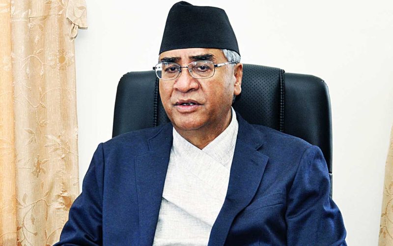NC President Sher Bahadur Deuba’s Health Improving