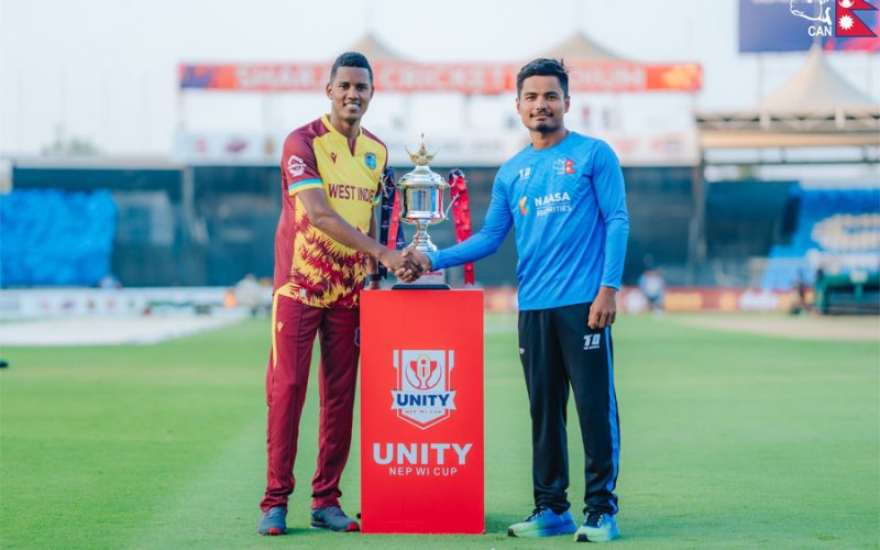 Nepal to Bat First in Unity Cup T20 Series Opener Against West Indies