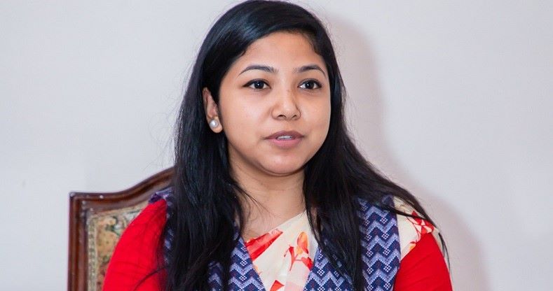 Kathmandu Deputy Mayor Sunita Dangol Departs for World Youth Summit in Geneva