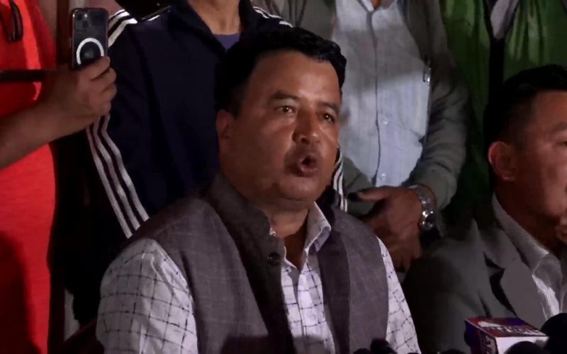 UML Politburo Member Mahesh Basnet Challenges Government to Arrest Him