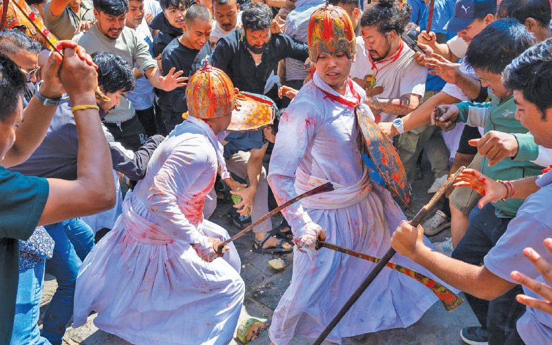 ‘Kha Pihang Waigu’ Jatra Celebrated in Nagadesh, Madhyapur Thimi