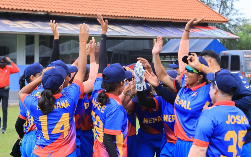 Nepal Women’s Cricket Team Clinches T20 Series Title Against Malaysia