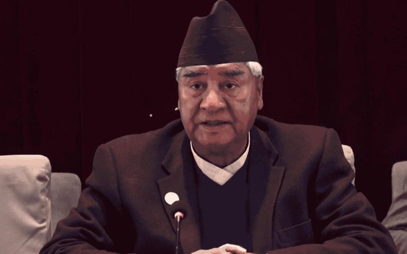 NC President Sher Bahadur Deuba to Miss Executive Committee Meeting