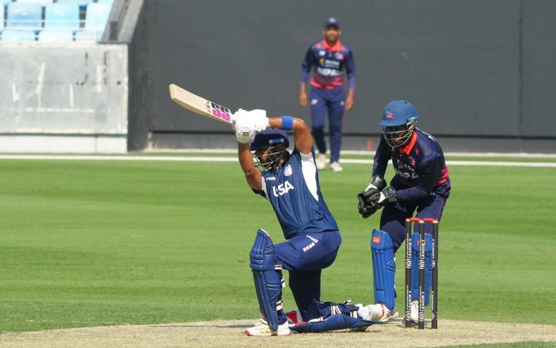 Nepal Sets Target of 263 Runs Against USA in ICC World Cup League 2