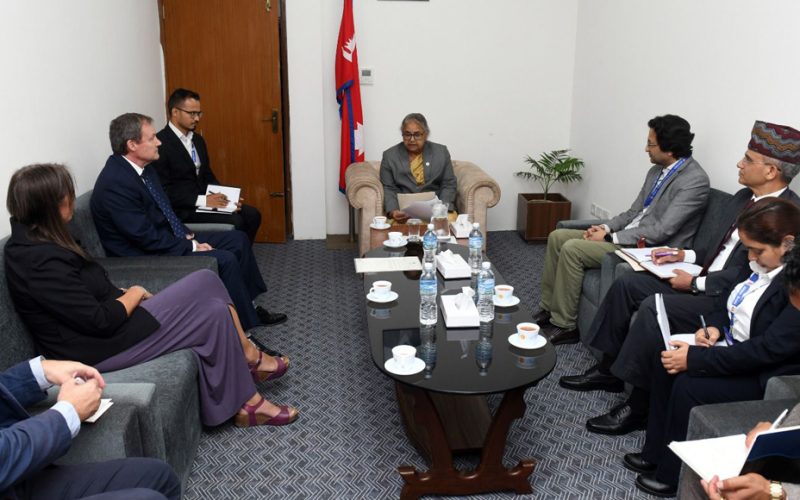 British Ambassador Calls on Prime Minister Sushila Karki