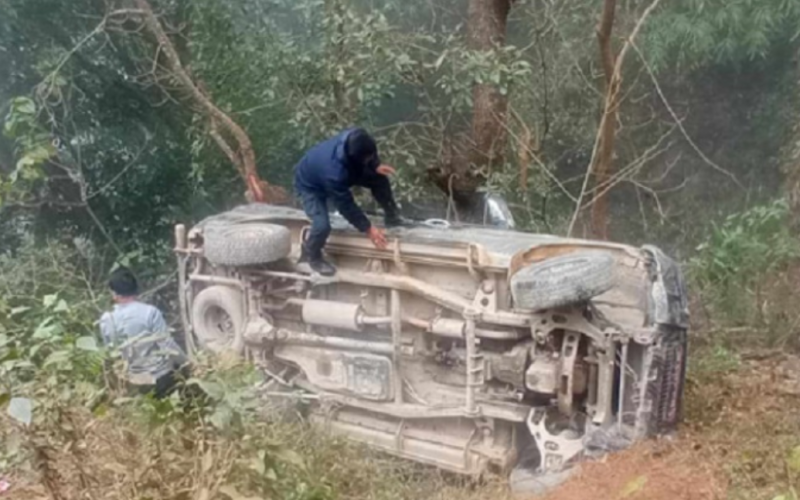 Three Ki*lled, Six Injured in Bolero Jeep Accident in Solukhumbu