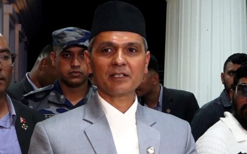 Home Minister Omprakash Aryal Holds Meeting with Chiefs of All Three Security Agencies