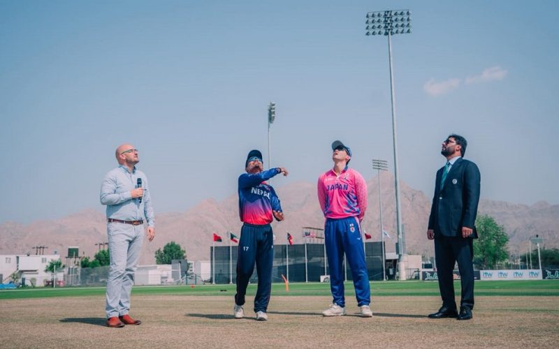 Japan to Bat First Against Nepal in ICC T20 World Cup Asia East Pacific Qualifiers