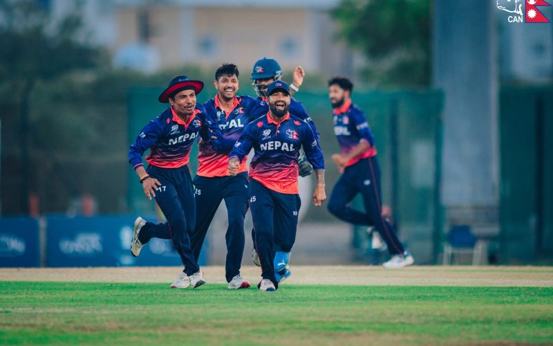 Nepal Defeats UAE by One Run in a Thrilling Super Six Clash