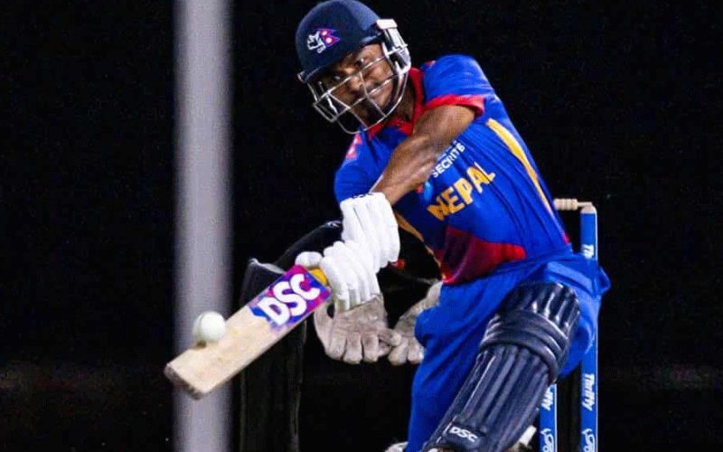 ICC World Cup League-2: Nepali Captain Rohit Paudel Scores Brilliant Century Against UAE