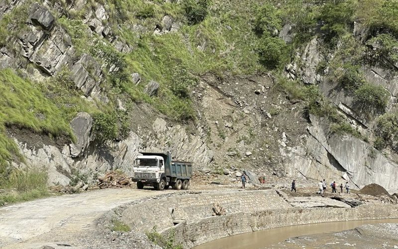 BP Highway Reopens After Flood and Landslide Damage