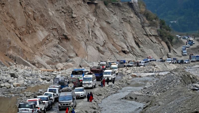 BP Highway Closed at Night Due to Heavy Rain and Disaster Risk