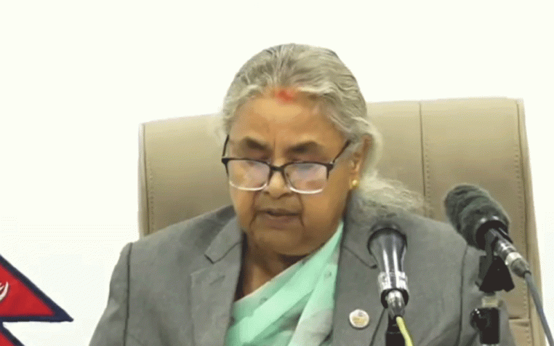 Prime Minister Sushila Karki Expresses Grief Over Ilam Disaster