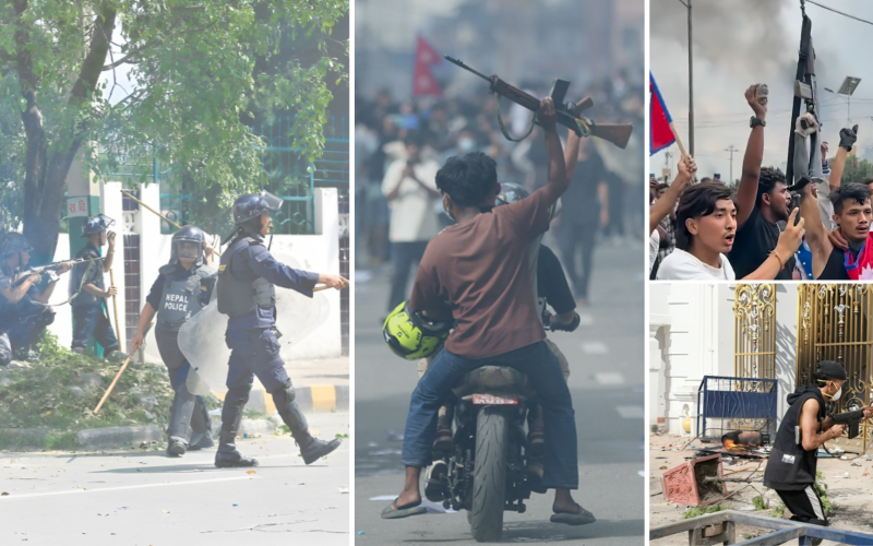 Three Arrested for Vandalism and Looting at President’s Office During Jen-ji Protest