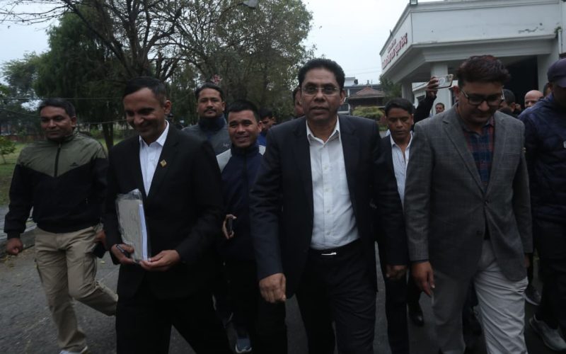 Biplav-led Maoist Leaders Reach Election Commission for Party Registration