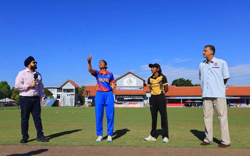 Nepal to Bowl First in Decisive Final Match Against Malaysia