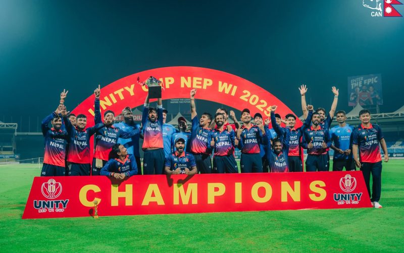 Unity Cup T20I Series: Nepal Lose Final Match but Clinch Series