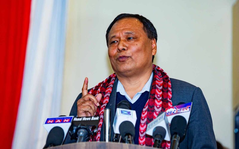 Minister Ghising Clarifies He Has No Plan to Join Any Political Party
