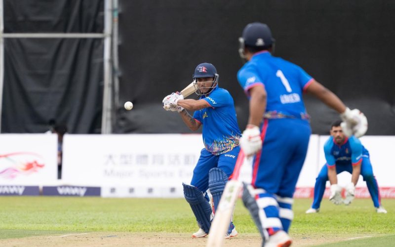 Nepal Lose to Afghanistan by 17 Runs in Hong Kong Sixes