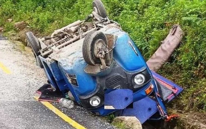 Two Ki*lled, Four Injured in Autorickshaw Accident in Rukum East